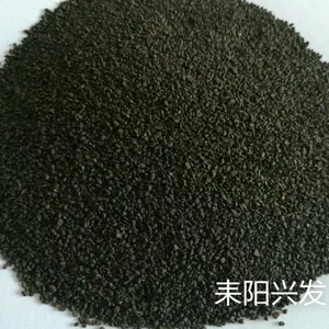 供应除铁除锰锰砂滤料 30%含量锰砂滤料生产基地 水处理用
