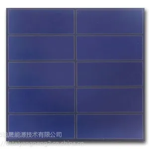 定制1.4W sunpower玻璃层压太阳能电池板迪晟太阳能发电