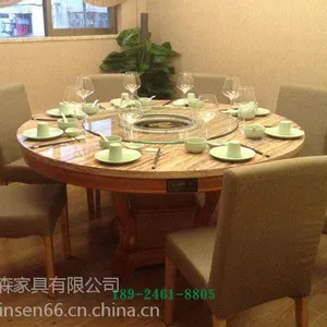 深圳出售火锅店桌椅 人造石火锅桌 酱料台 一人一锅简约现代
