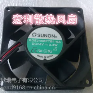 KDE2408PTB1-6A 8025 24V 3.4W散热风扇