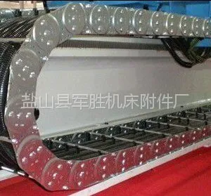 机械油管电缆穿线钢铝拖链军胜生产商
