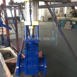 气动耐磨金属双闸板气锁进料阀WZ644H-10Q