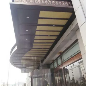 西安铜雨棚生产厂家 酒店雨棚定做