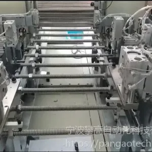 金属波纹管接头自动装配机实现螺母卡簧自动组装自动墩头齐平/宁波攀高自动化定做