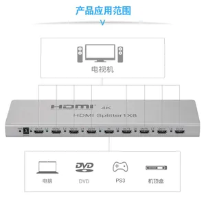 ��Ӧ������������HDMI������1��8�� ֧��IR 8·���ӷ����� ֧��HDCP 1��8��Ƶ������