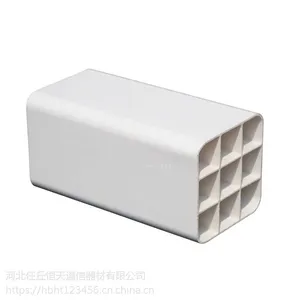 河北恒天现货供应四孔/六孔/九孔PVC 格栅管优质价廉