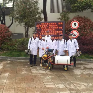 苏州清波的师傅给别墅做虫害消杀***工作