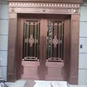 天昱铜门 西安铜门批发加工厂