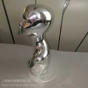 叁和高品质头模玻璃钢材质模特头热卖