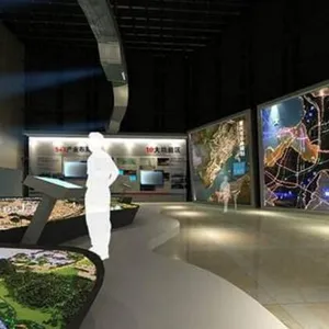 黔江展厅设计│展览馆设计│重庆黔江数字展厅多媒体展馆设计公司
