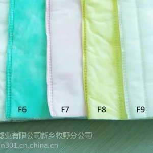 中效过滤棉，中效滤袋，河南安克林量产各种空气过滤材料