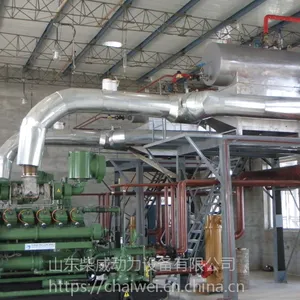 柴威-500KW天然气发电机组