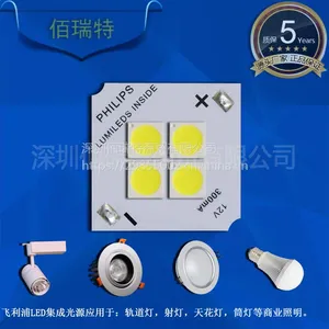 LED灯芯5W集成灯珠5W飞利浦射灯led光源天花灯 筒灯光源板