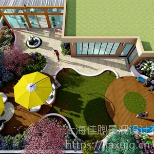 屋顶花园阳光房 屋顶花园别墅