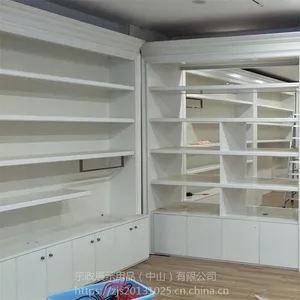 东政展示专业定制展示架 家纺展柜 木制展柜来图定制