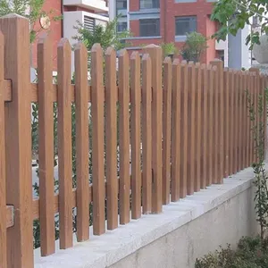 水泥仿木栅栏,花坛栅栏,小区栅栏,花园栅栏