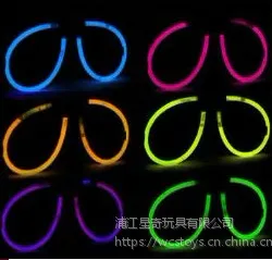 星奇厂家直销一次性塑料儿童节玩具荧光棒发光普通眼镜生日聚会求婚地摊热卖亲子交流互动玩具饰品