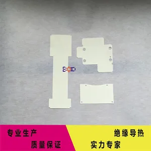东莞厂家供应白色PP防火耐高温绝缘片 电源塑料绝缘片定制加工