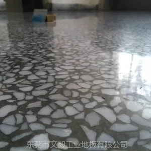 深圳西乡水磨石抛光工程+水磨石晶面处理+金刚砂固化地坪
