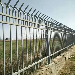 供应大连防爬栅栏 防爬庭院护栏 锌钢护栏 阳台围栏 学校栅栏 】等镀锌钢金属