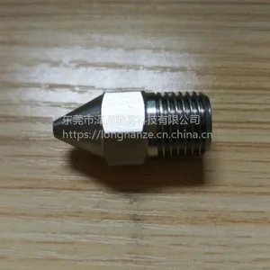 厂家直销 直线型 液注型 ***冲击力喷嘴 高压清洗 水针 喷嘴喷头