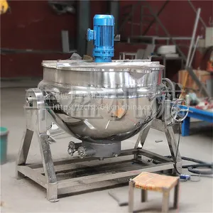 蒸汽夹层锅生产厂家 炒咸菜炒肉用夹层锅 凉粉熬制锅