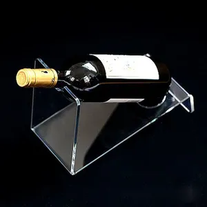 定制 亚克力红酒展示架酒店酒杯架有机玻璃红酒展架制品有机玻璃陈列架