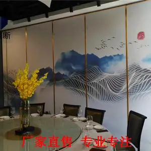 福建餐厅移动隔断屏风厂家