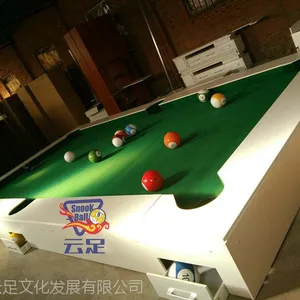 河南郑州云足足尖台球脚踢式台球snookball活动道具低价促销