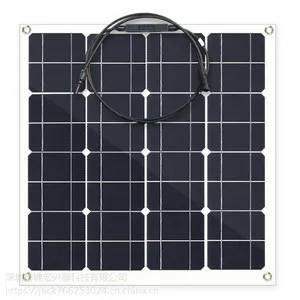 JHXT50W足功率单晶太阳板 户外高效柔性太阳能电池板