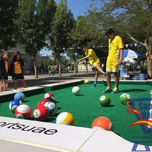 河南云足足尖台球脚踢式台球桌上足球snookball活动道具***