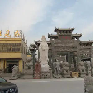 农村石牌坊石牌楼街道大门景区石牌坊农村门楼大路五帽11米石牌楼求是雕刻石牌坊石牌楼门楼石雕牌坊