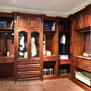 客唯定制全屋***实木衣帽间