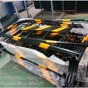 200cm长圆管临时隔离栏厂家批发