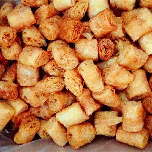 杭州豆腐皮特产 干炸响铃 速冻食品 油炸小吃/火锅原料 1500g/箱