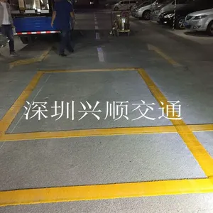 深圳厂区道路热熔施工-深圳车位划线-消防通道规划