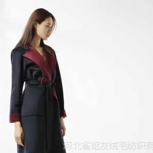 山羊绒双面呢大衣