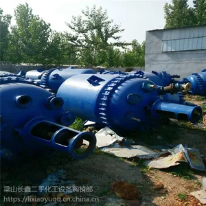出售二手2吨不锈钢反应釜 九成新 1吨不锈钢反应釜