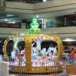 郑州神童游乐皇冠战马 景观式游乐设备 公园必备
