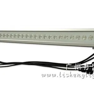 力盛 厂家直销 户外防水36颗全彩RGB LED洗墙灯 投光灯 长条灯 亮化楼宇染色灯具