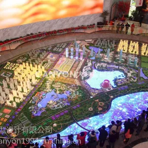 合肥万达文化旅游城|楼盘模型|商业模型|模型制作公司