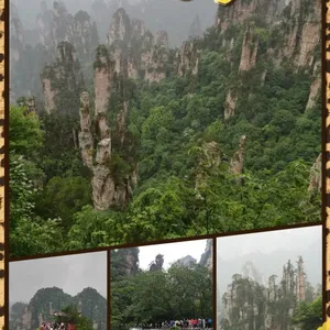 54、张家界大峡谷 多久可以玩完? 如果没时间住哪里?市里还是 大峡谷那边?
