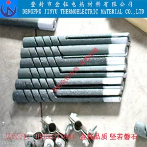登封金钰厂家直销三德616定硫仪专用双螺纹硅碳棒:Φ40/30/400