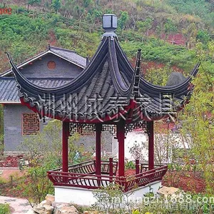 南平古建凉亭 武夷山风景凉亭 凉亭景观图片