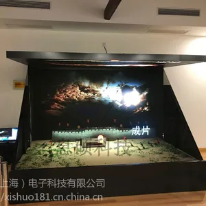 XS-单面180度大型全息投影设备(台州府城全息案例)