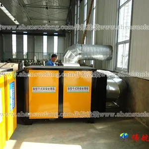 伟航涂装 UV光氧催化箱 环保柜 光解环保 漆雾过滤