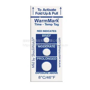 warmmark����ʱ���¶ȱ�ǩ�����������¶�ָʾ��shockwatch