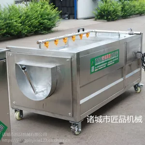 洋芋土豆红薯毛辊清洗去皮机