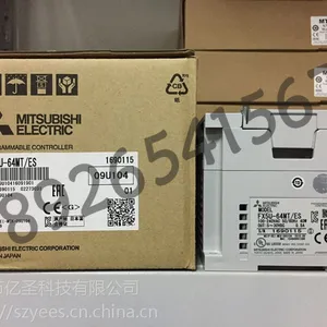 深圳三菱FX5U-64MT/ES 以太网,模拟量,485通讯端子