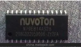 һ������N79E814AT28���Ƶ�Ƭ��֧�����߷��桢���ԣ�TSSOP28��װ��IO�ڴﵽ25����